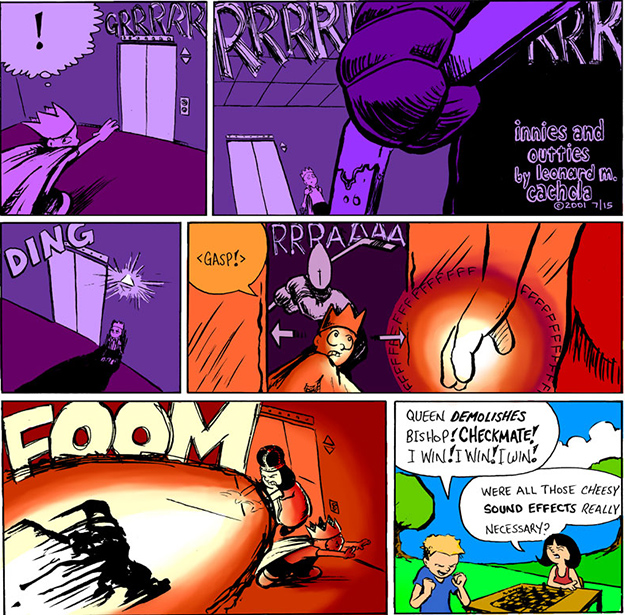 Innies and Outties comic